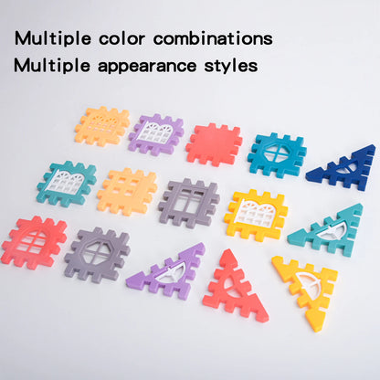 Large Building Block Set | Creative House Construction Toys for Kids & Kindergarten