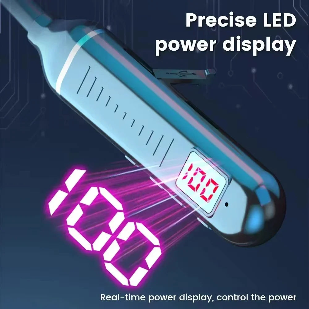 Bluetooth 5.2 Neckband Earphones | HiFi Stereo Wireless Headphones with LED Display
