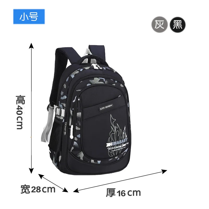 Waterproof Kids School Backpack | Lightweight Durable Bookbag for Boys & Girls (6–12 Years)