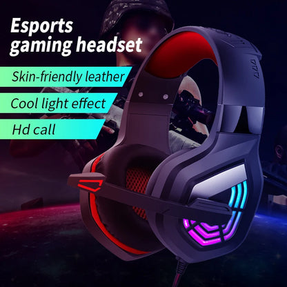 G7 Gaming Headset | Noise-Cancelling Mic & Surround Sound with LED Lights