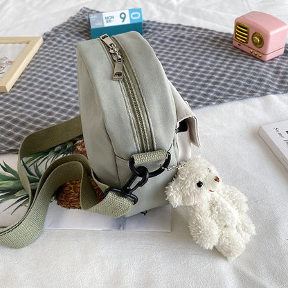 Mini Crossbody Bag for Women | Small Canvas Shoulder Purse & Phone Bag