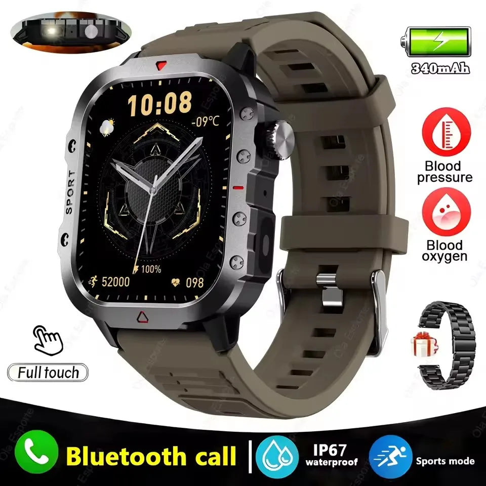 2025 Smartwatch | 1.71'' HD Display GPS Smart Watch with Call & Fitness Tracking