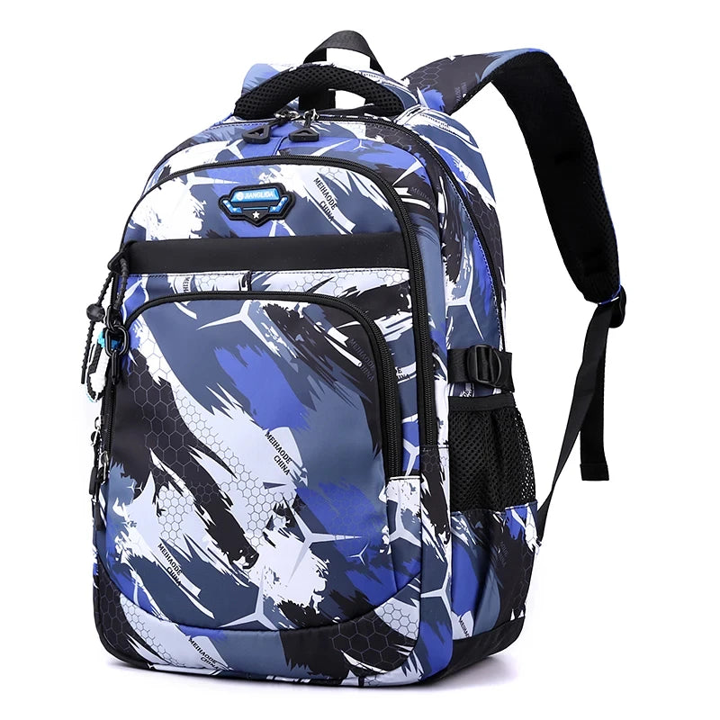 2024 Kids School Backpack | Waterproof Book Bag for Boys & Girls Grades 1–6