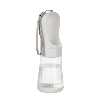 Portable Dog Water Bottle | 2-in-1 Pet Travel Dispenser with Food Container