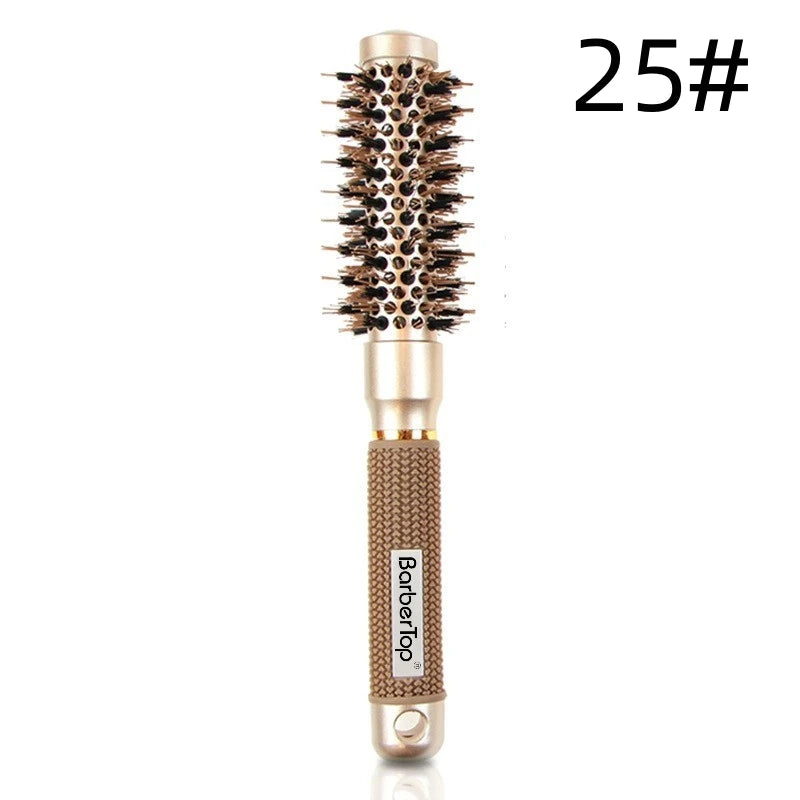 Ionic Thermal Barrel Hairbrush | Professional Round Brush for Blow Drying & Styling