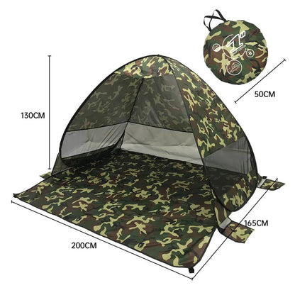 Automatic Pop-Up Beach Tent | Portable Waterproof UV Protection Camping Shelter
