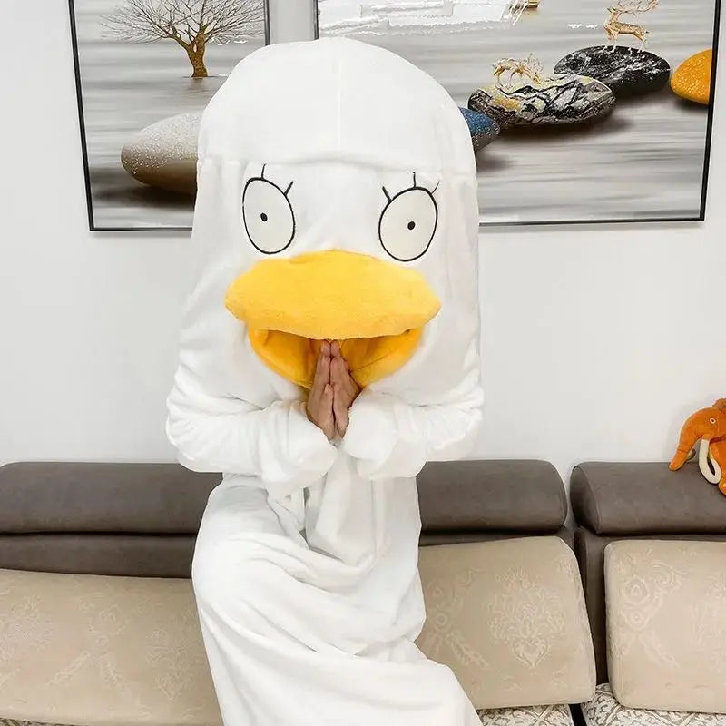 Cartoon Pajamas Cosplay Costume | Gintama Elizabeth Blanket Nightgown & Sleepwear