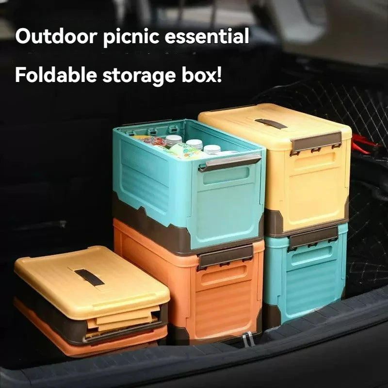 Foldable Storage Basket | Adjustable Closet Organizer Box for Clothes & Underwear