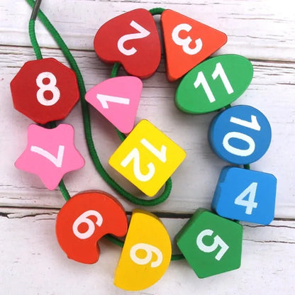 Montessori Wooden Puzzle Toy | Educational Learning Game for Babies & Toddlers (1–3 Years)