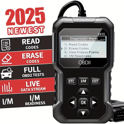 Car OBD2 Scanner | Engine Fault Code Reader & Diagnostic Tool for All OBD II Vehicles