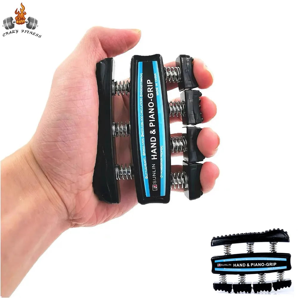 Finger Strengthener & Hand Grip Exerciser | Piano, Therapy & Workout Trainer