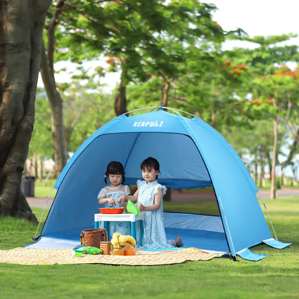 Kids Beach Tent | Portable Quick-Fold Waterproof Camping Shelter