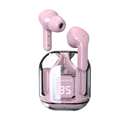 T2 Wireless Bluetooth Earphones | HiFi Stereo Headphones with LED Power Display