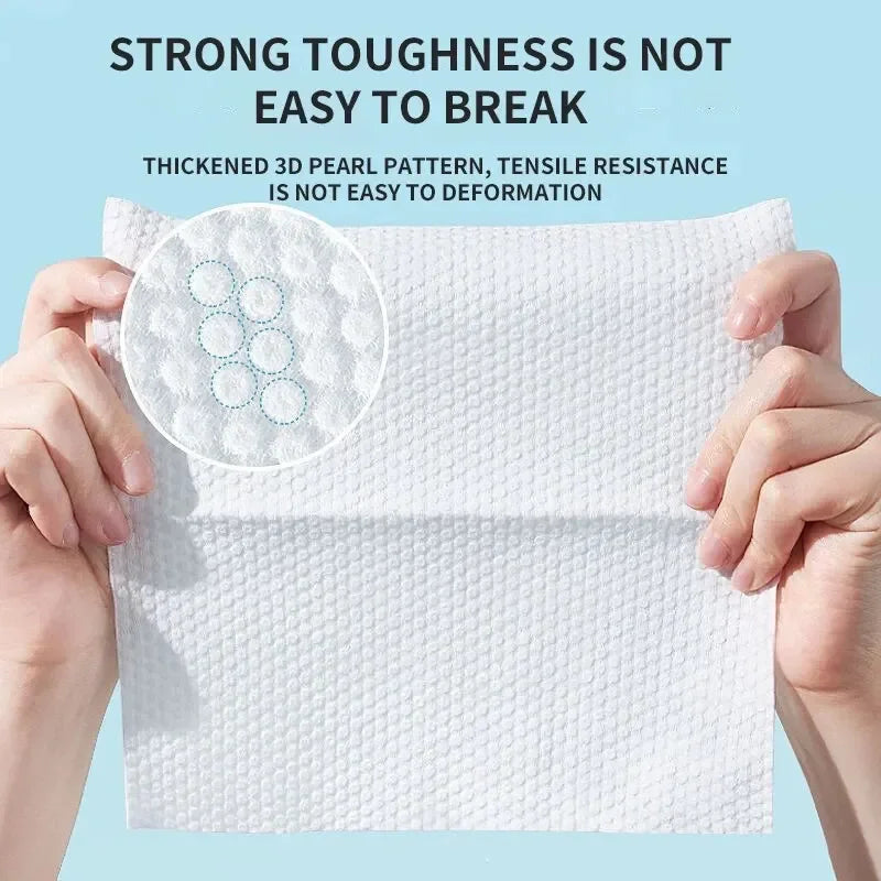 Disposable Face Towels | Soft Microfibre Facial Cleansing Towels for Home & Salon