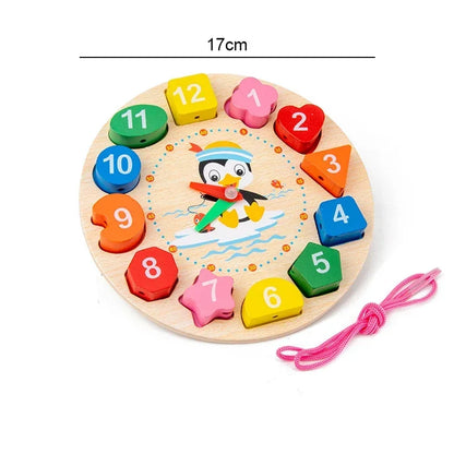 Montessori Wooden Toys | Educational Puzzles for Baby Development (Ages 1–3)