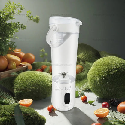Portable Blender 600ml | USB Rechargeable Smoothie Maker & Personal Fruit Juicer
