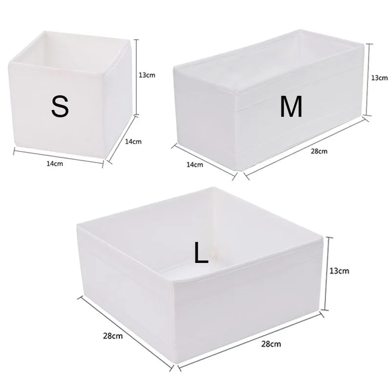 Closet Organizer Box | Drawer & Wardrobe Storage for Clothes, Underwear & Socks