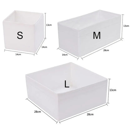 Closet Organizer Box | Drawer & Wardrobe Storage for Clothes, Underwear & Socks