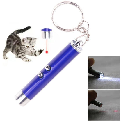 Cat Laser Pointer Toy | LED Red Dot Teaser Pen for Interactive Play