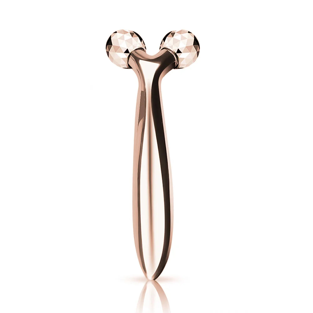 3D Y-Shaped Facial Massage Roller | 360° Rotating Face Slimming & Lifting Tool
