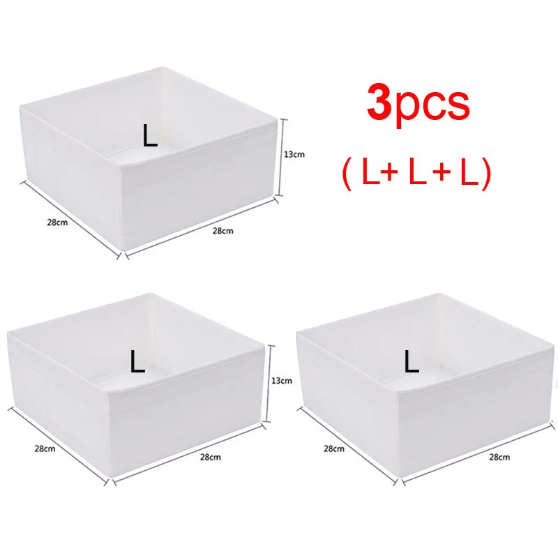 Closet Organizer Box | Drawer & Wardrobe Storage for Clothes, Underwear & Socks