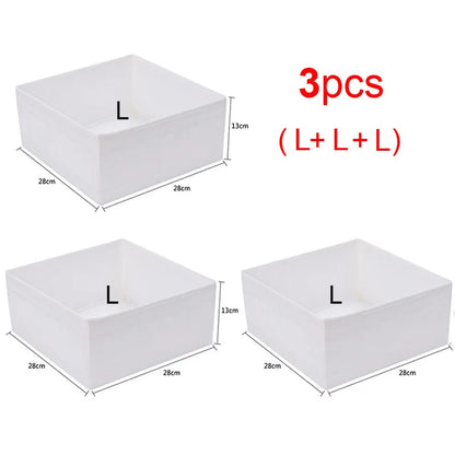 Closet Organizer Box | Drawer & Wardrobe Storage for Clothes, Underwear & Socks