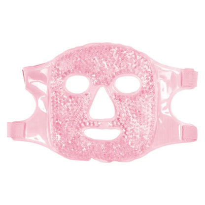 Full Face Ice Mask | Hot & Cold Gel Compress for Facial Massage & Spa Care