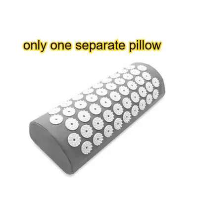 Acupressure Mat & Pillow Set | Yoga Massage Cushion for Neck, Back & Foot Relief