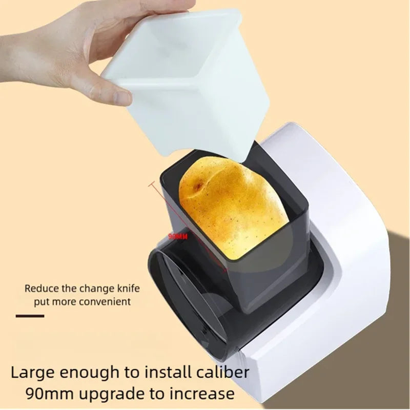 Electric Vegetable Cutter | Multi-Function Kitchen Slicer & Shredder