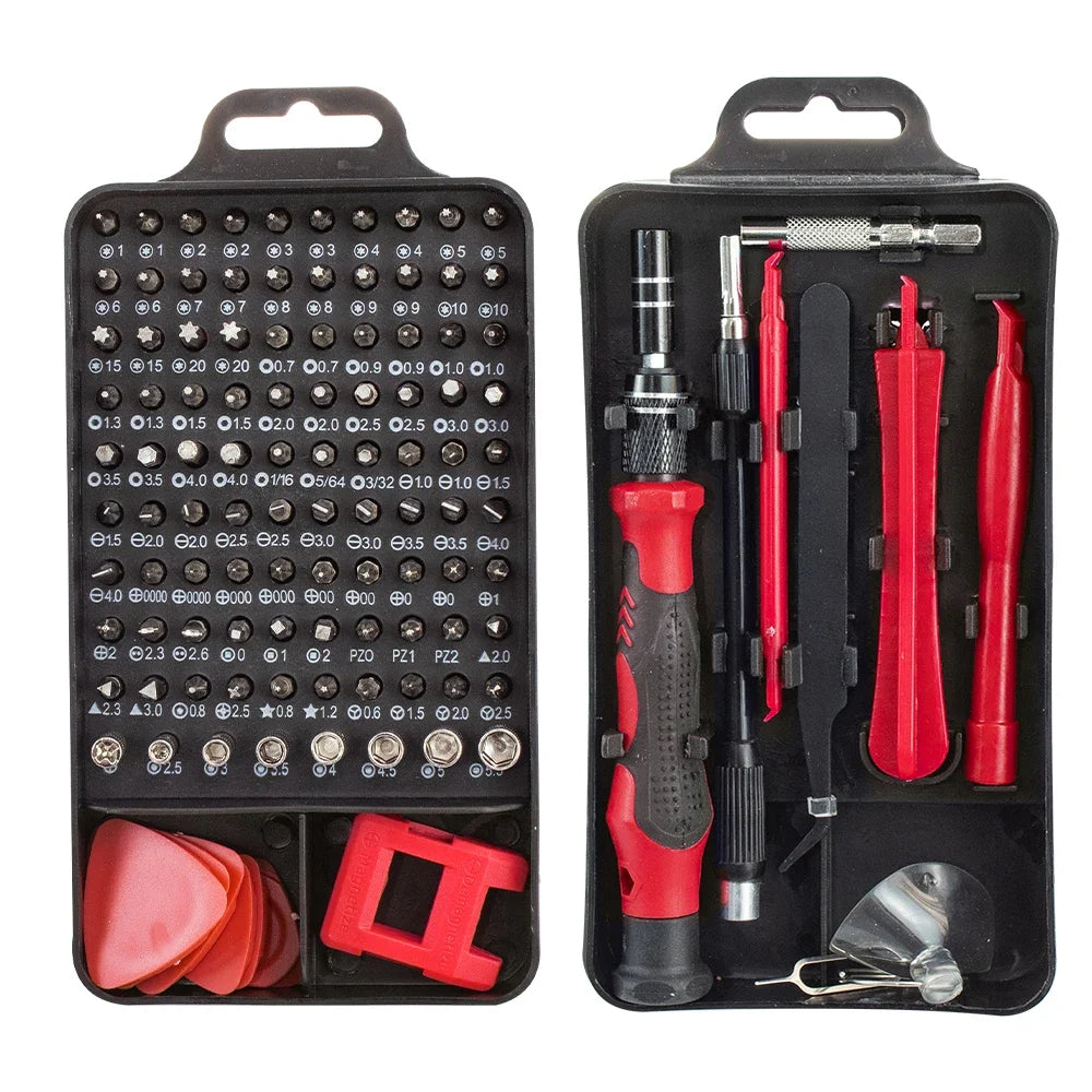115-in-1 Precision Screwdriver Set | Magnetic Repair Tool Kit for Laptop, Phone & Household