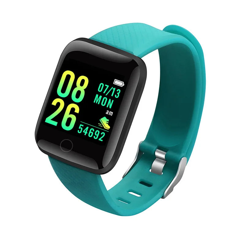 Unisex Smartwatch | Fitness Tracker, Message Alerts & Electronic Wristwatch for Android & iOS
