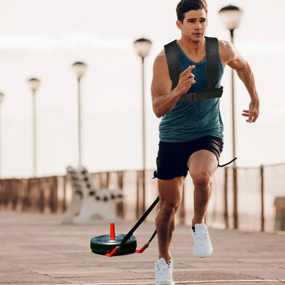 Sled Pulling Harness | Adjustable Resistance Training Harness with Padded Straps