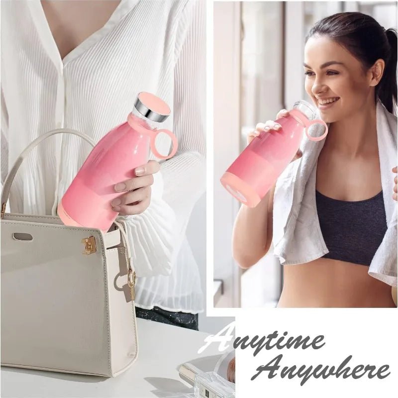 Portable Blender | USB Rechargeable Smoothie & Juice Mixer Bottle