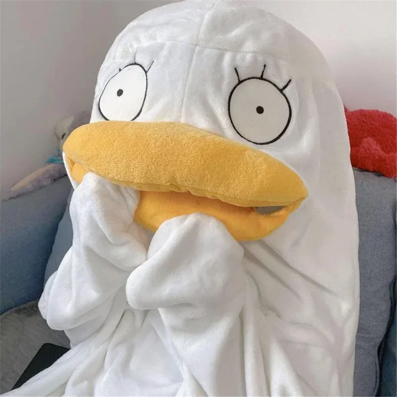 Cartoon Pajamas Cosplay Costume | Gintama Elizabeth Blanket Nightgown & Sleepwear