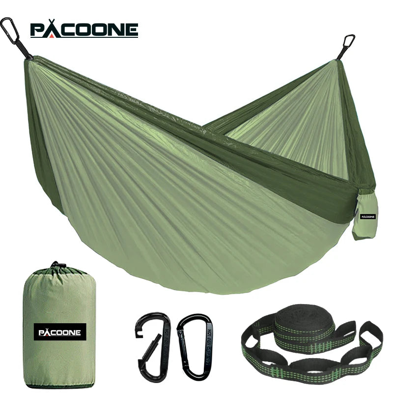 Outdoor Camping Hammock | Portable Single & Double Hammock for Travel & Garden