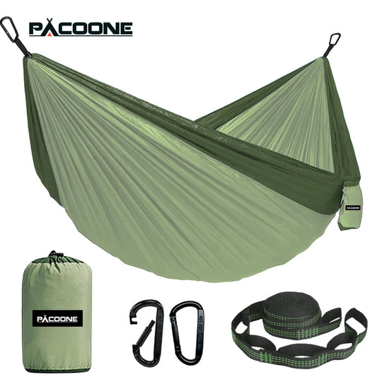 Outdoor Camping Hammock | Portable Single & Double Hammock for Travel & Garden
