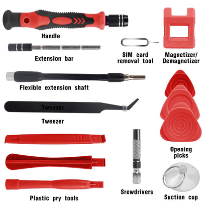 115-in-1 Precision Screwdriver Set | Magnetic Repair Tool Kit for Laptop, Phone & Household