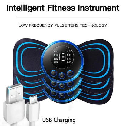 Electric Pulse Neck Massager | 8-Mode, 19-Gear Pain Relief & Muscle Relaxation Tool