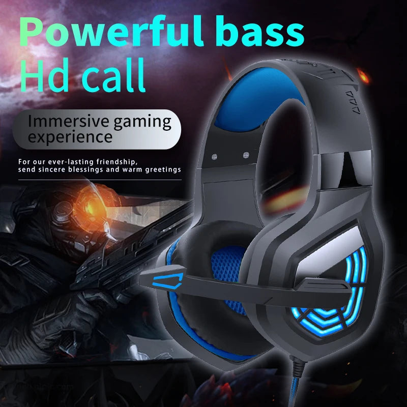 G7 Gaming Headset | Noise-Cancelling Mic & Surround Sound with LED Lights