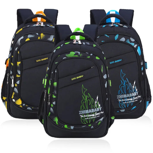 Waterproof Kids School Backpack | Lightweight Durable Bookbag for Boys & Girls (6–12 Years)