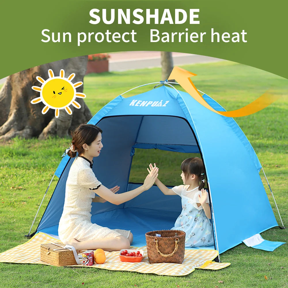 Kids Beach Tent | Portable Quick-Fold Waterproof Camping Shelter