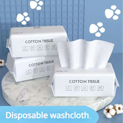 Disposable Face Towels | Soft Microfibre Facial Cleansing Towels for Home & Salon