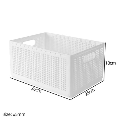 Foldable Storage Basket | Adjustable Closet Organizer Box for Clothes & Underwear