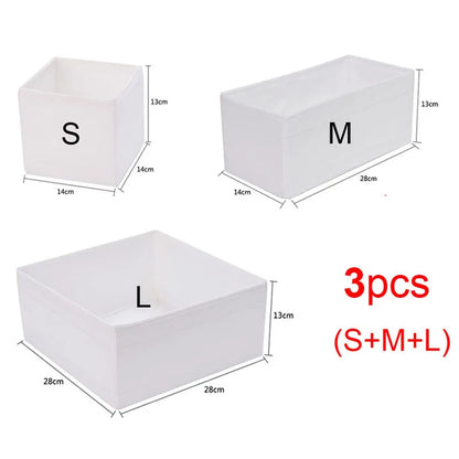 Closet Organizer Box | Drawer & Wardrobe Storage for Clothes, Underwear & Socks