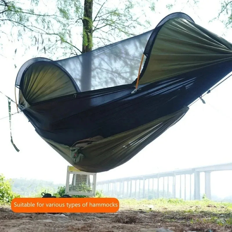 Outdoor Storage Hammock | 185x70cm Portable Gear Organizer for Camping & Travel