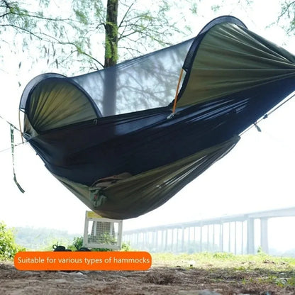 Outdoor Storage Hammock | 185x70cm Portable Gear Organizer for Camping & Travel