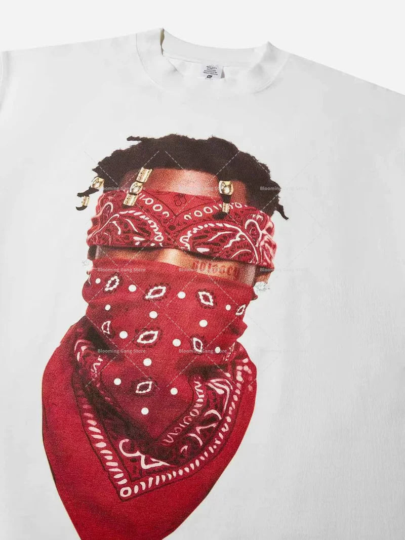 American Graphic T-Shirt | Funny Hip-Hop Streetwear Oversized Tee for Men & Women