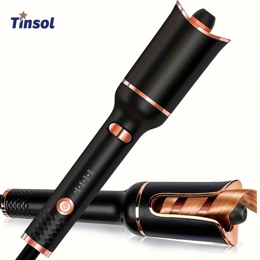 Automatic Hair Curler | Ceramic Rotating Air Curling Iron & Spin Wand Styler
