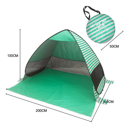 Automatic Pop-Up Beach Tent | Portable Waterproof UV Protection Camping Shelter
