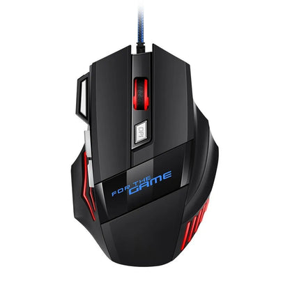 Hyperspeed RGB Gaming Mouse | 7D Wired USB Esports Mouse for PC & Laptop Gamers